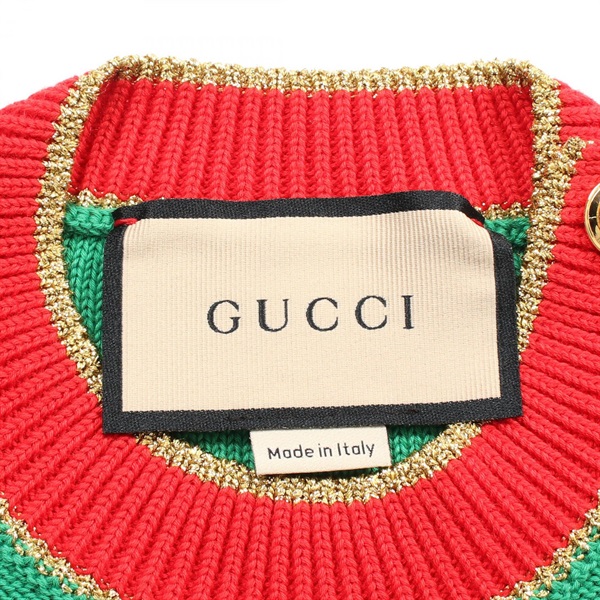 グッチ(GUCCI)グッチ マリン ロゴ ニット 衣料品 トップス レディース グッチ(GUCCI)グッチ マリン ロゴ ニット 衣料品 トップス レディース
