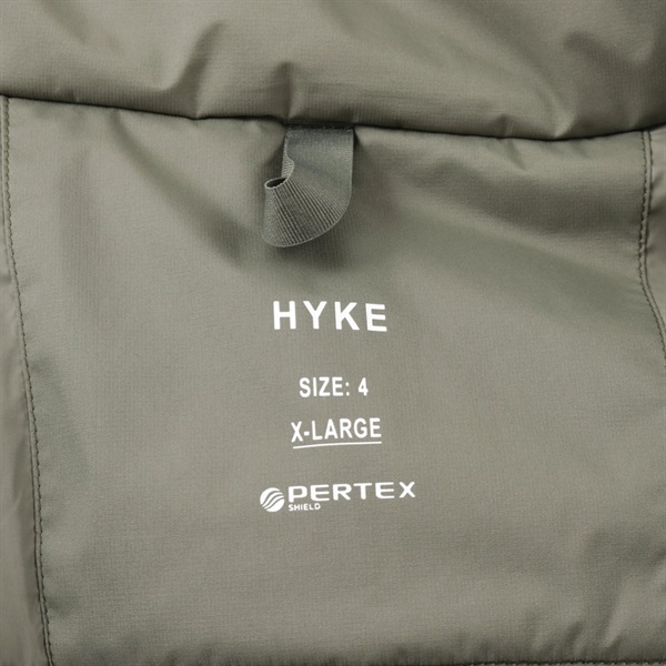 ハイク(HYKE)ハイク PERTEX ベスト 衣料品 トップス メンズ レディース