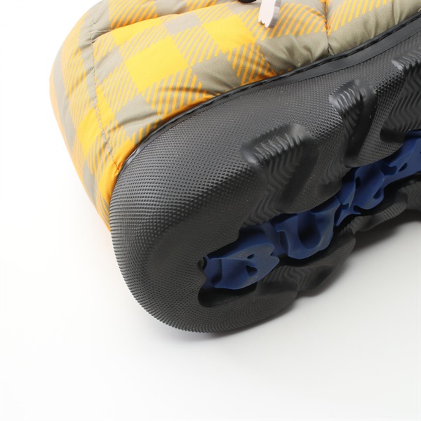 バーバリー(BURBERRY)バーバリー Check Pillow Boot ブーツ 靴 メンズ