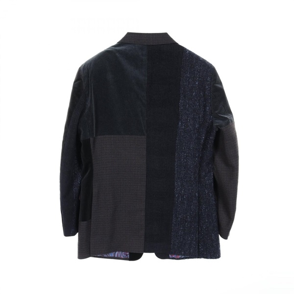 ETRO エトロ エルボーパッチ ウールジャケット 上品 フォーマル 秋冬 高級 ETRO エトロ エルボーパッチ ウールジャケット 上品 フォーマル