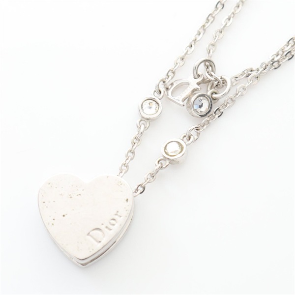 Dior ダブルチェーン ネックレス Christian Dior ダブルチェーンネックレス CD NECKLACE
