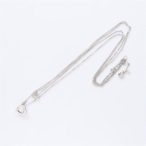 ディオール(Dior)ディオール Dロゴ ダブルチェーン ネックレス