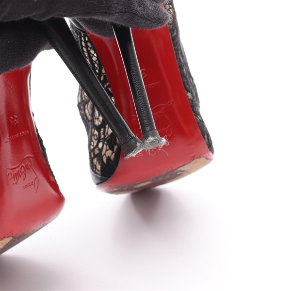 お値下げ済み　大人気！クリスチャンルブタン　ブーツ　オープントゥ クリスチャンルブタン(Christian Louboutin)クリスチャンルブタン