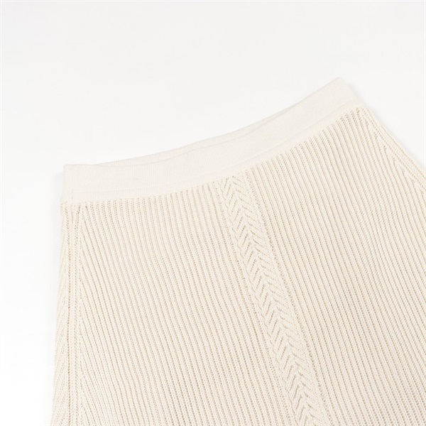 エルメス(HERMES)エルメス ニット スカート 衣料品 ボトムス