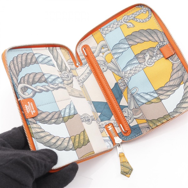 エルメス(HERMES)エルメス アザップ アジェンダ シルクイン 手帳カバー