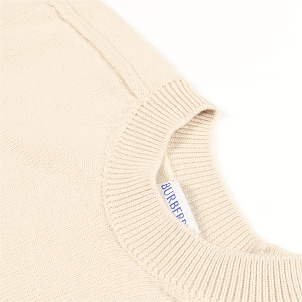 バーバリー BURBERRY ニット 衣料品 トップス ウール レディース アイボリー系 【中古】 バーバリー(BURBERRY)バーバリー ニット 衣料品 トップス レディース