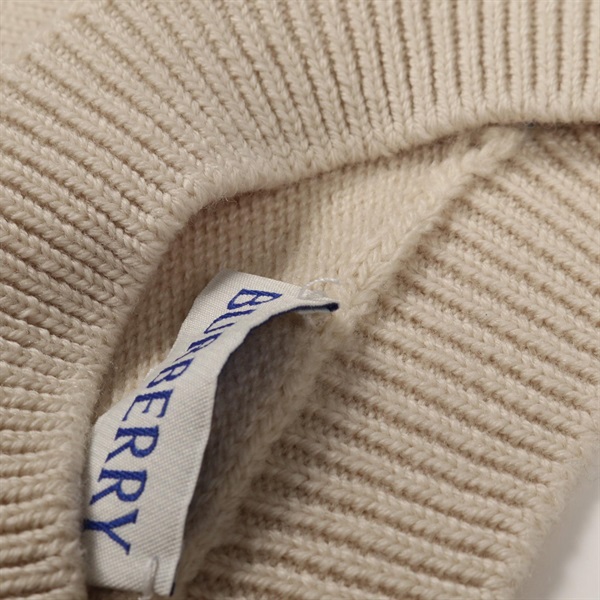 バーバリー BURBERRY ニット 衣料品 トップス ウール レディース アイボリー系 【中古】 バーバリー(BURBERRY)バーバリー ニット 衣料品 トップス レディース