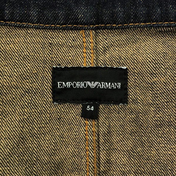 エンポリオアルマーニ　デニムボアジャケット　vintage 80's/USA製/リーバイス/アイスブルー/内ボア/デニム/ジャケット【40