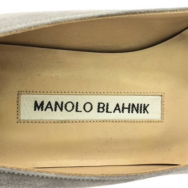 マノロブラニク(MANOLO BLAHNIK)マノロブラニク スエード ポインテッド