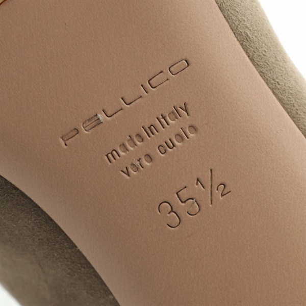 ペリーコ(Pellico)ペリーコ パンプス グレーベージュ デュエ アネッリ  