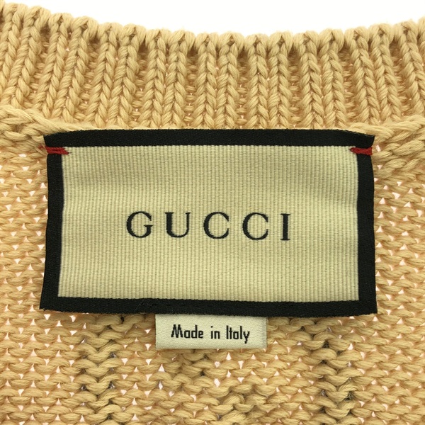 Gucci NYコラボ　カーディガン　ベージュ Gucci NYコラボ カーディガン ベージュ
