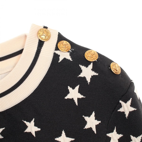 お値下げ　LOUIS VUITTON マルチカラー チェックニット 楽天市場】LOUIS VUITTON 2020SS Multicolor Monogram Crewneck