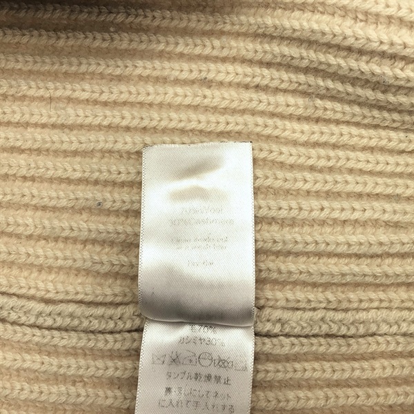 新品未使用　CELINE セリーヌ　ベージュ ハイネックニット セリーヌ(CELINE)セリーヌ タートルネック ニット ライトベージュ