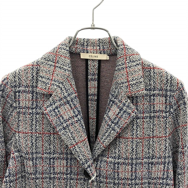 セリーヌ(CELINE)セリーヌ ジャケット マルチカラー テーラード
