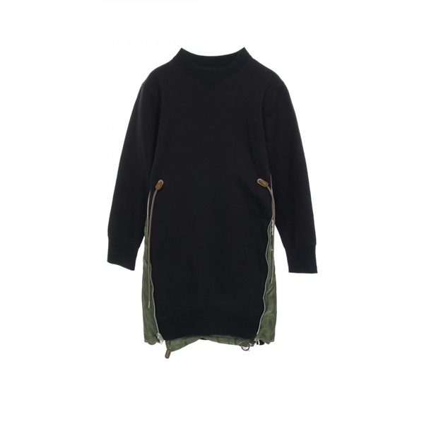 サカイ(Sacai)サカイ Sponge Sweat × MA-1 Dress ワンピース 衣料品