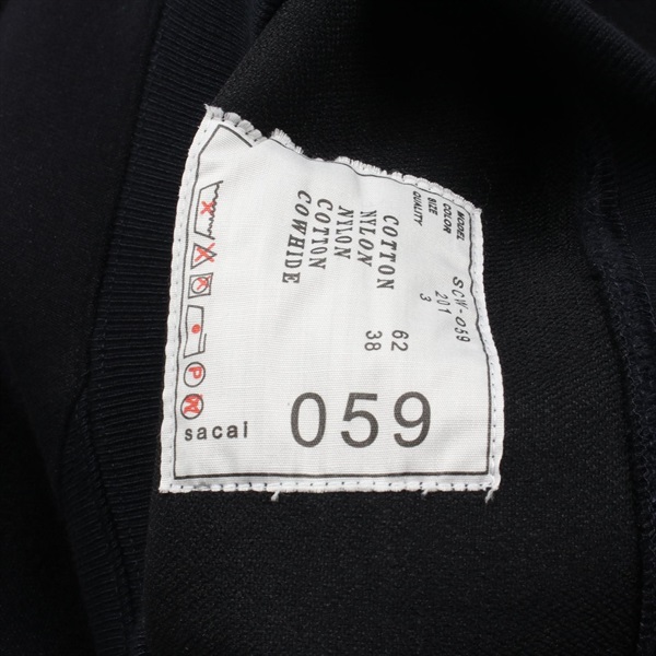 サカイ(Sacai)サカイ Sponge Sweat × MA-1 Dress ワンピース 衣料品