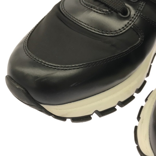 PRADA　プラダ　スニーカー　2EG406　サイズ6　23cm 白　三角ロゴ PRADA プラダ スニーカー 2EG406 サイズ6 23cm 白 三角ロゴ PRADA