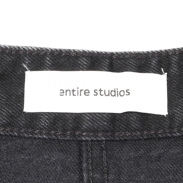 エンタイアスタジオ ENTIRE STUDIOS DEM JEANS デニムパンツ 衣料品 ボトムス コットン メンズ レディース ブラック系 【中古】 エンタイアスタジオ(ENTIRE STUDIOS)エンタイアスタジオ DEM JEANS