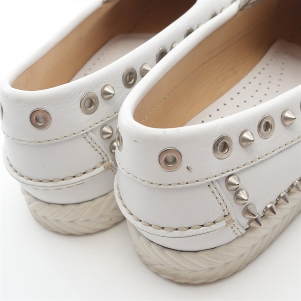 クリスチャンルブタン YACHT SPIKES FLAT CALFデッキシューズ クリスチャンルブタン YACHT SPIKES FLAT CALFデッキシューズ