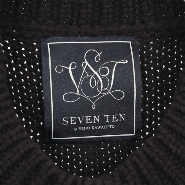 セブンテン(SEVEN TEN)セブンテン フラワージャガード カーディガン