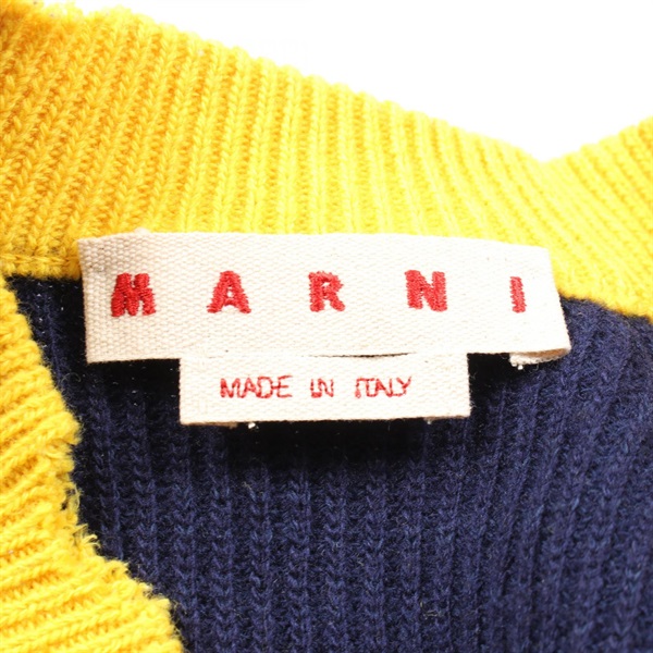 MARNI マルニ 19AW ウールニットカーディガン CDMD0039Q1 イエロー 38 MARNI(マルニ)よりニットカーディガンが買取入荷しました！｜2023年10