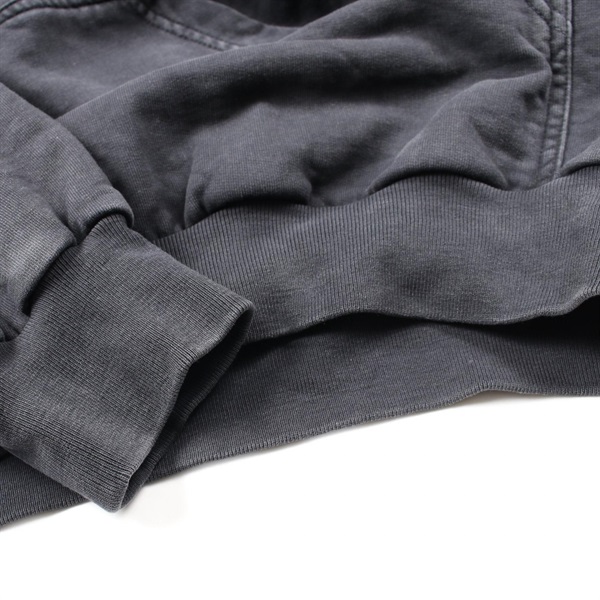 バレンシアガ BALENCIAGA L OUTLINE HOODIE パーカー 衣料品 トップス コットン メンズ レディース グレー系 【中古】 BALENCIAGA - バレンシアガ BALENCIAGA ロゴ刺繍 パーカー 衣料品