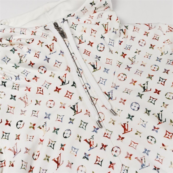 新品‼️ ルイヴィトン　ヴィンテージ フラワーモノグラム フーディー　パーカー ルイヴィトン ヴィンテージフラワー モノグラム フーデッド