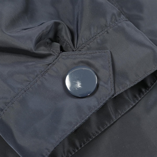 新品同様　PRADA プラダ　特大トライアングルロゴ　フーデッドロングコート プラダ(PRADA)プラダ トライアングルロゴ その他コート 衣料品