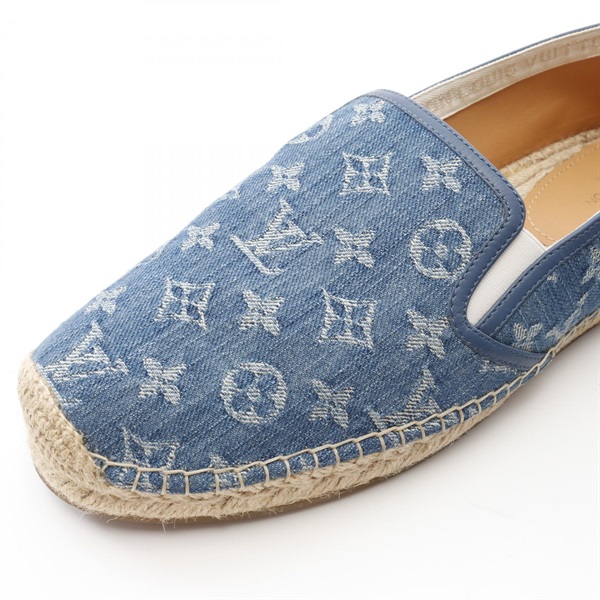 ルイヴィトン　デニム　モノグラム　パンプス　ローファー　シューズ　スニーカー ルイ・ヴィトン(LOUIS VUITTON)ルイ・ヴィトン ビダールライン