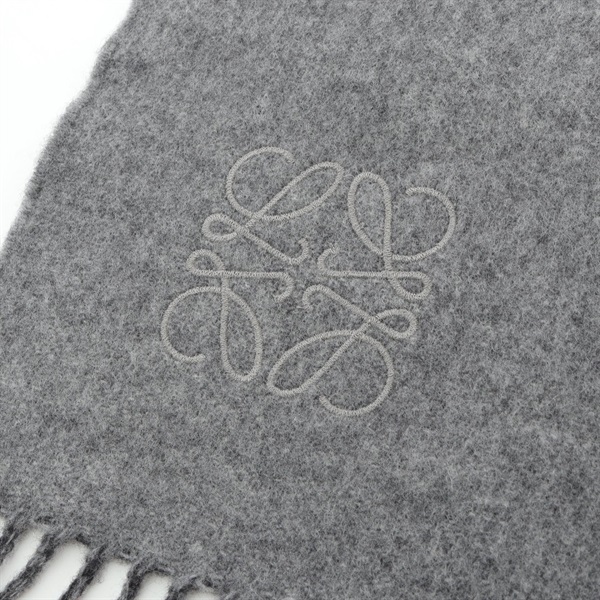 ロエベ(LOEWE)ロエベ アナグラム バイカラースカーフ マフラー 衣料品