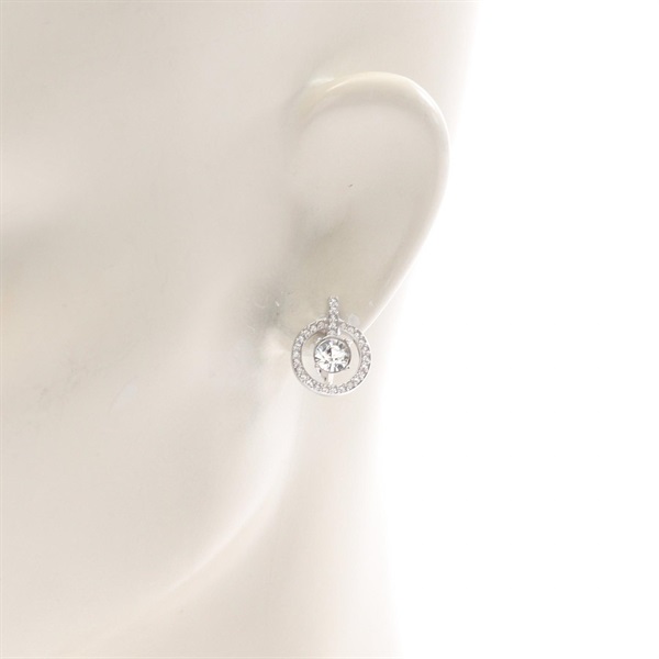 スワロフスキー(SWAROVSKI)スワロフスキー Lavender イヤリング