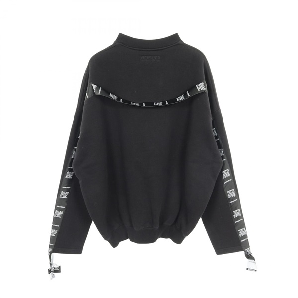 ヴェトモン(VETEMENTS)ヴェトモン テープロゴ スウェット 衣料品