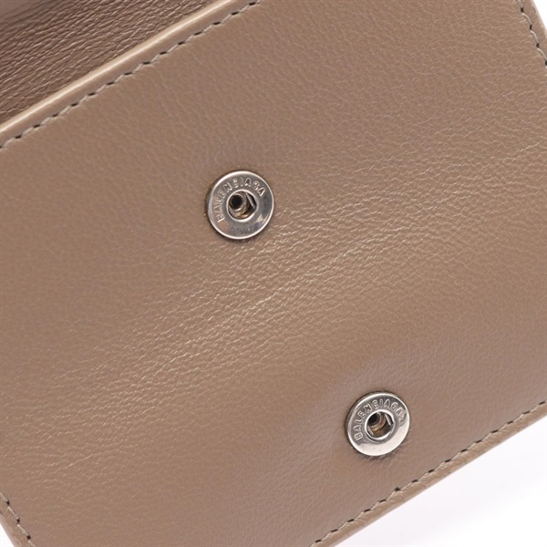 BALENCIAGA ロゴプリント 長財布 ベージュ BALENCIAGA ロゴプリント 長財布 ベージュ