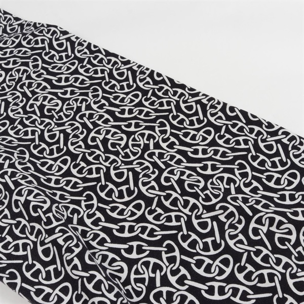 ■ □44557★エルメス ナウサシェーヌ シルク ニット　カットソー　ブラウス エルメス シェーヌダンクル サマーニットトップスNaoussaシルク