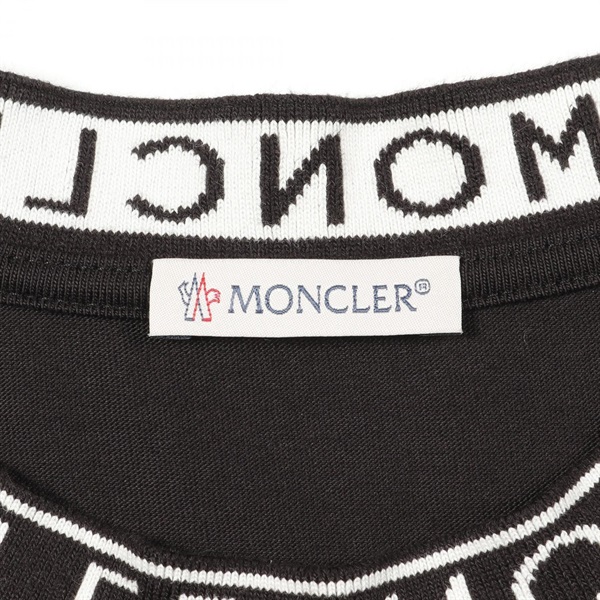 モンクレール(MONCLER)モンクレール ネックラインロゴ カットソー 衣料