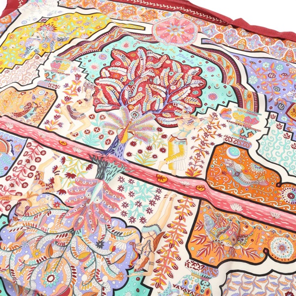 エルメス(HERMES)エルメス カレジェアン カレ140 Aux Partes du