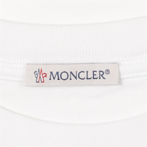モンクレール(MONCLER)モンクレール ロゴ カットソー 衣料品 トップス
