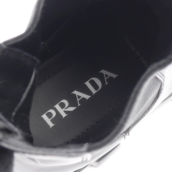 PRADA プラダ モノリス ブラッシュドレザー チェルシーブーツ プラダ モノリス ブラッシュドレザー チェルシーブーツ(X248G042