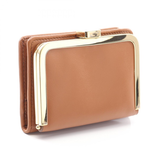 ミュウ ミュウ(Miu Miu)ミュウ ミュウ SOFTY METAL 二つ折り財布 財布  