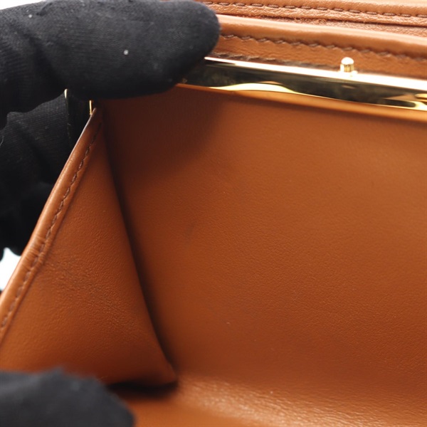 ミュウ ミュウ(Miu Miu)ミュウ ミュウ SOFTY METAL 二つ折り財布 財布  