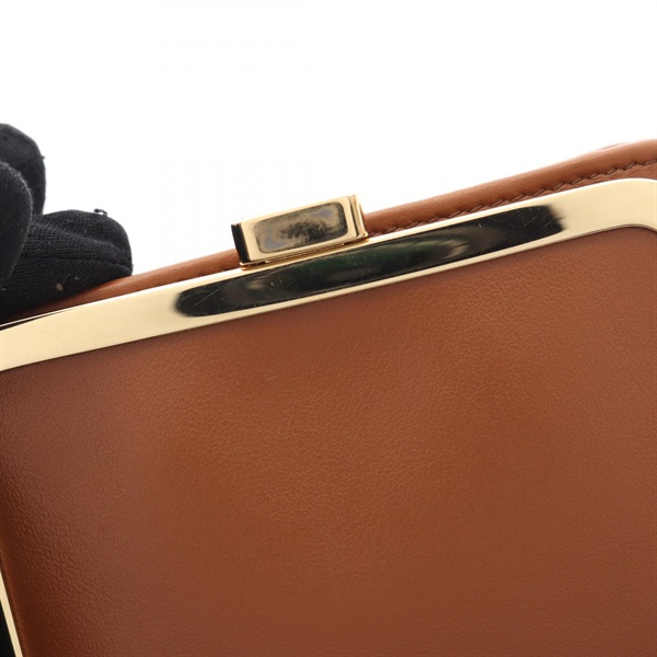 ミュウ ミュウ(Miu Miu)ミュウ ミュウ SOFTY METAL 二つ折り財布 財布  