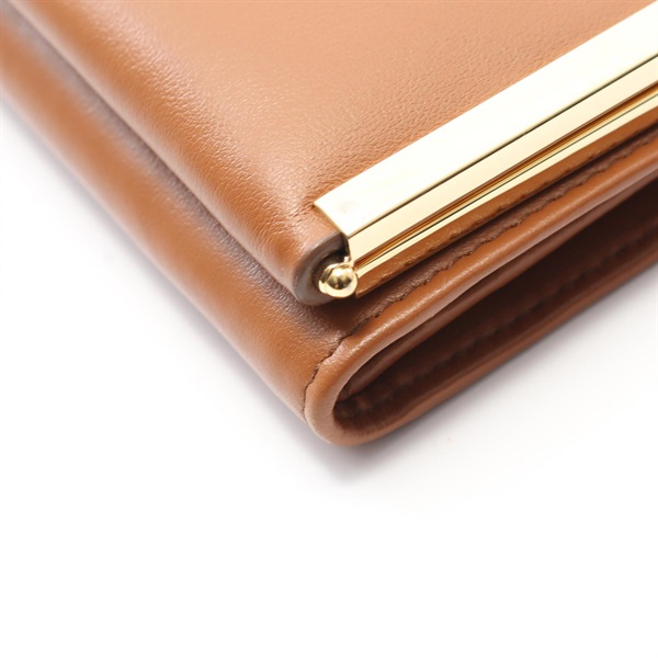 ミュウ ミュウ(Miu Miu)ミュウ ミュウ SOFTY METAL 二つ折り財布 財布  