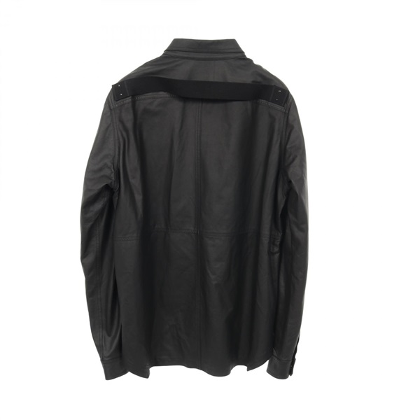 リックオウエンス(Rick Owens)リックオウエンス シャツジャケット 革