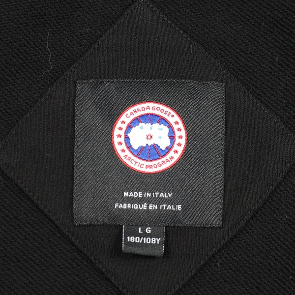 カナダグース(CANADA GOOSE)カナダグース HURON FULL ZIP HOODY BLACK