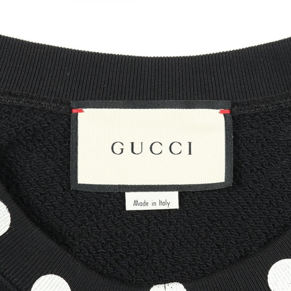 グッチ(GUCCI)グッチ ポルカドット スウェット 衣料品 トップス 