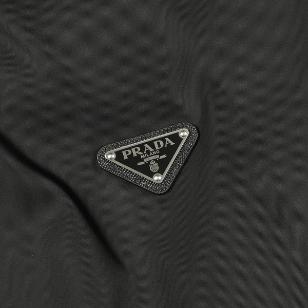 プラダ(PRADA)プラダ トライアングルロゴ RE-NYLON コットンフリース