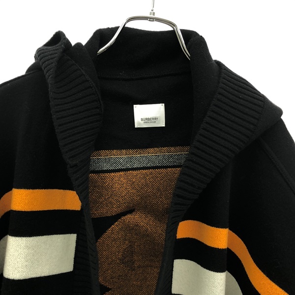◆BURBERRY バーバリー セーター ポンチョ 8025622 160×20cm  ニット ブラック/ホワイト/オレンジ系 中古品◆ V102737NY 楽天市場】BURBERRY バーバリー（ニット・セーター｜トップス