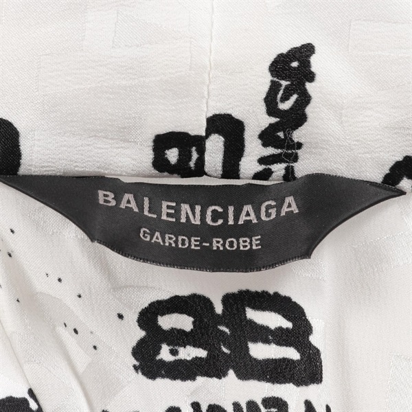 バレンシアガ(BALENCIAGA)バレンシアガ BBロゴ総柄 ワンピース 衣料品  