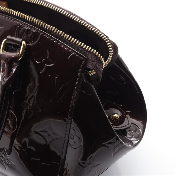 【美品】ルイヴィトン ハンドバッグ M91493 ヴェルニ シャーウッドPM ルイ・ヴィトン ヴェルニ シャーウッドPM アマラント【ルイ・ヴィトン