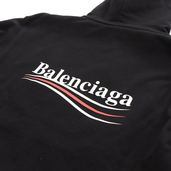 balenciaga キャンペーンロゴパーカー バレンシアガ(BALENCIAGA)バレンシアガ キャンペーンロゴ パーカー